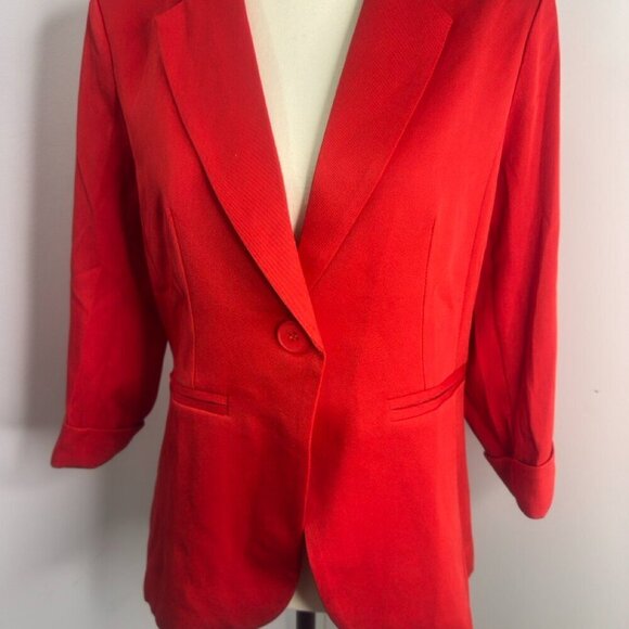 GRECERELLE Blazers for Women Lightweight Suit Jackets 3/4 Sleeve Casual … - Picture 9 of 13